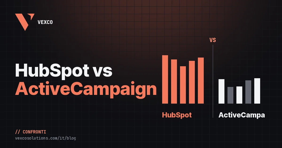 HubSpot vs ActiveCampaign: quale piattaforma scegliere per crescere