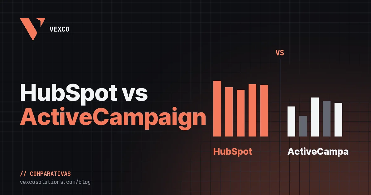 HubSpot vs ActiveCampaign: qué plataforma elegir para crecer