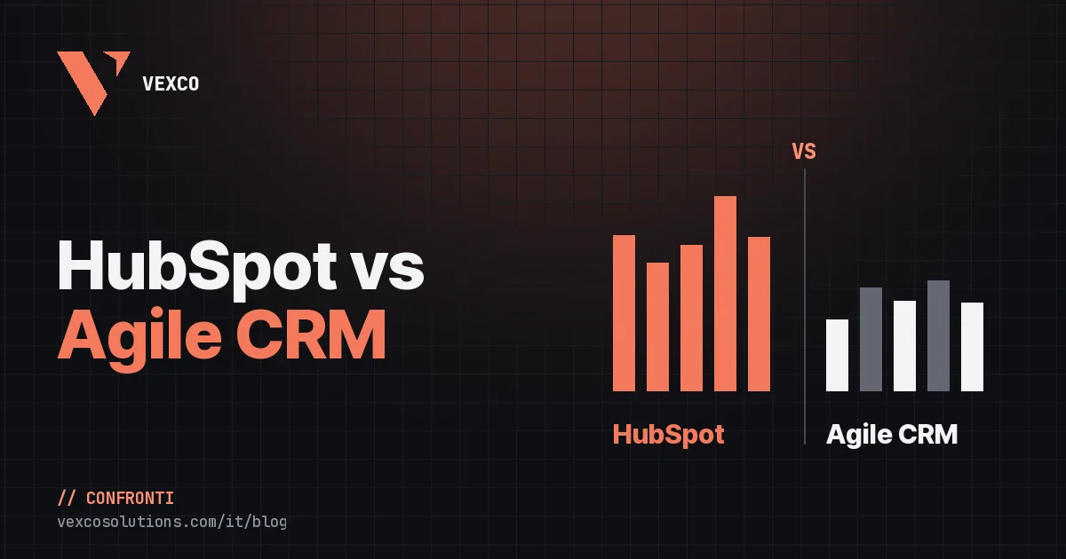HubSpot vs Agile CRM: confronto completo e quale scegliere
