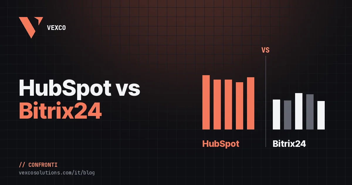 HubSpot vs Bitrix24: confronto completo e quale scegliere