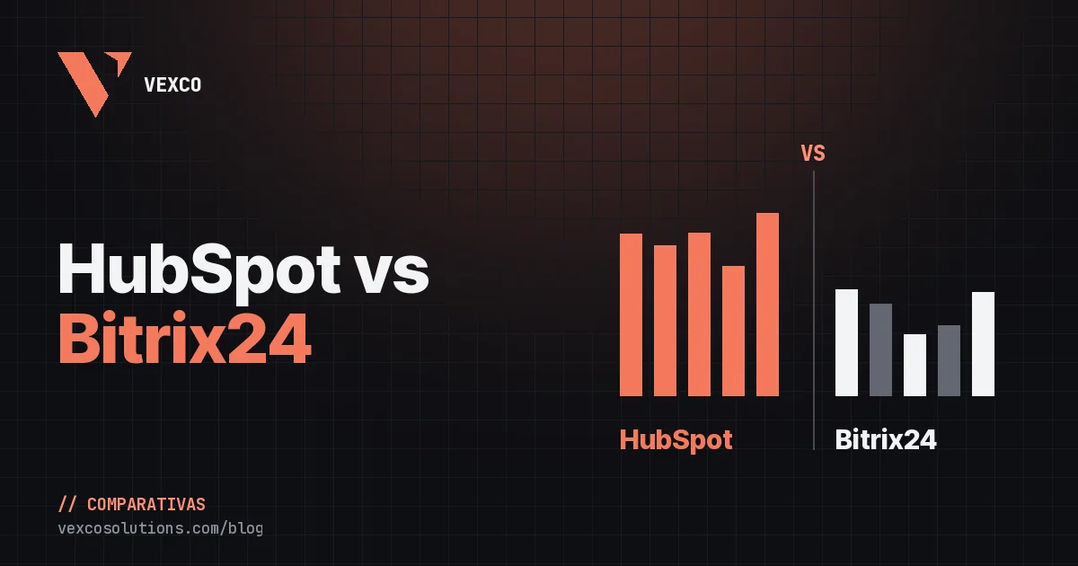 HubSpot vs Bitrix24: comparativa completa y cuál elegir