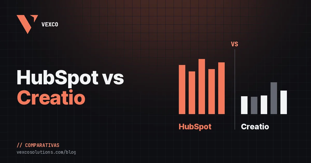 HubSpot vs Creatio: comparativa completa y qué CRM elegir