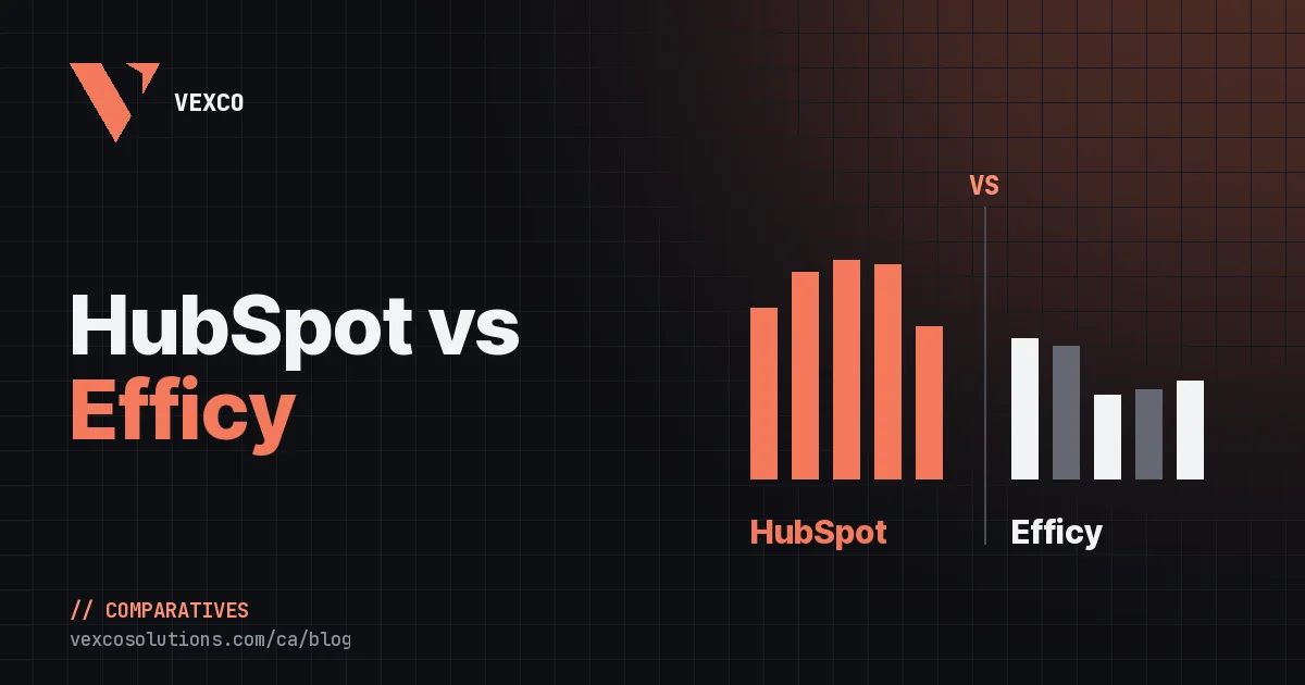 HubSpot vs Efficy CRM: comparativa completa i quin triar