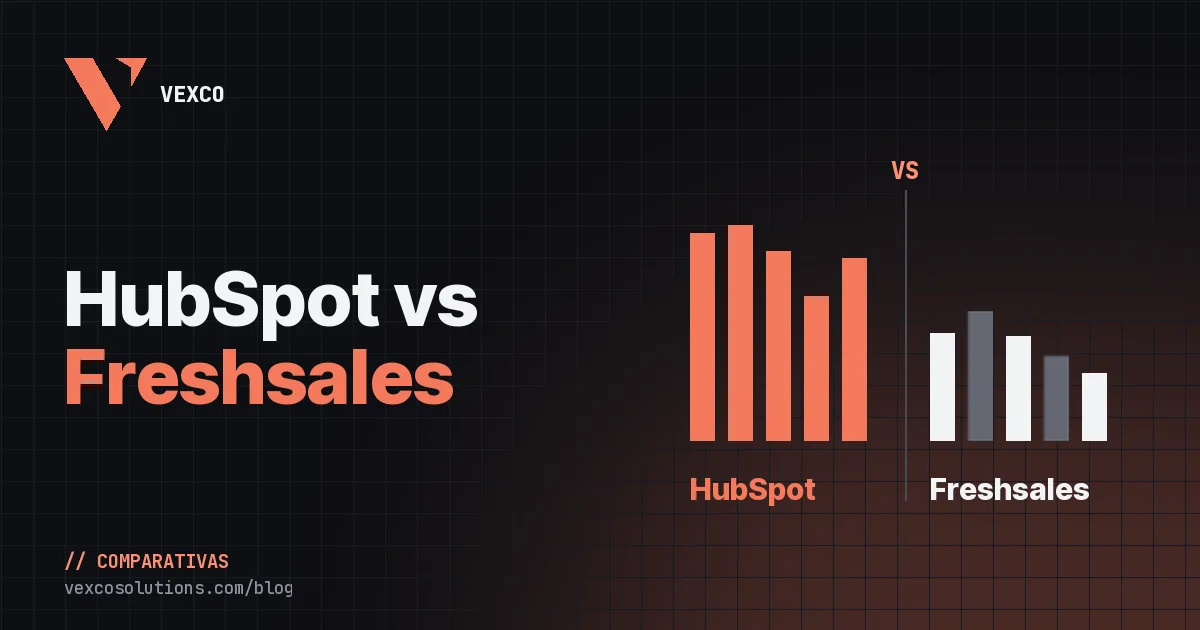 HubSpot vs Freshsales: comparativa completa y cuál elegir