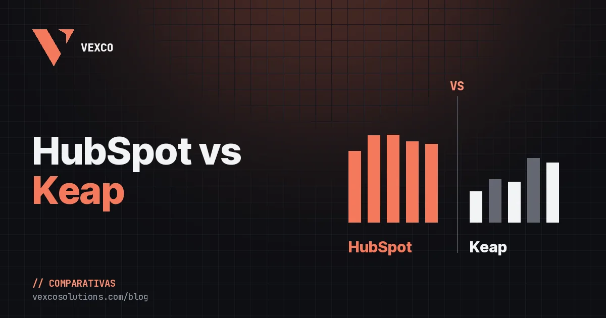 HubSpot vs Keap: qué CRM elegir si tu negocio quiere crecer