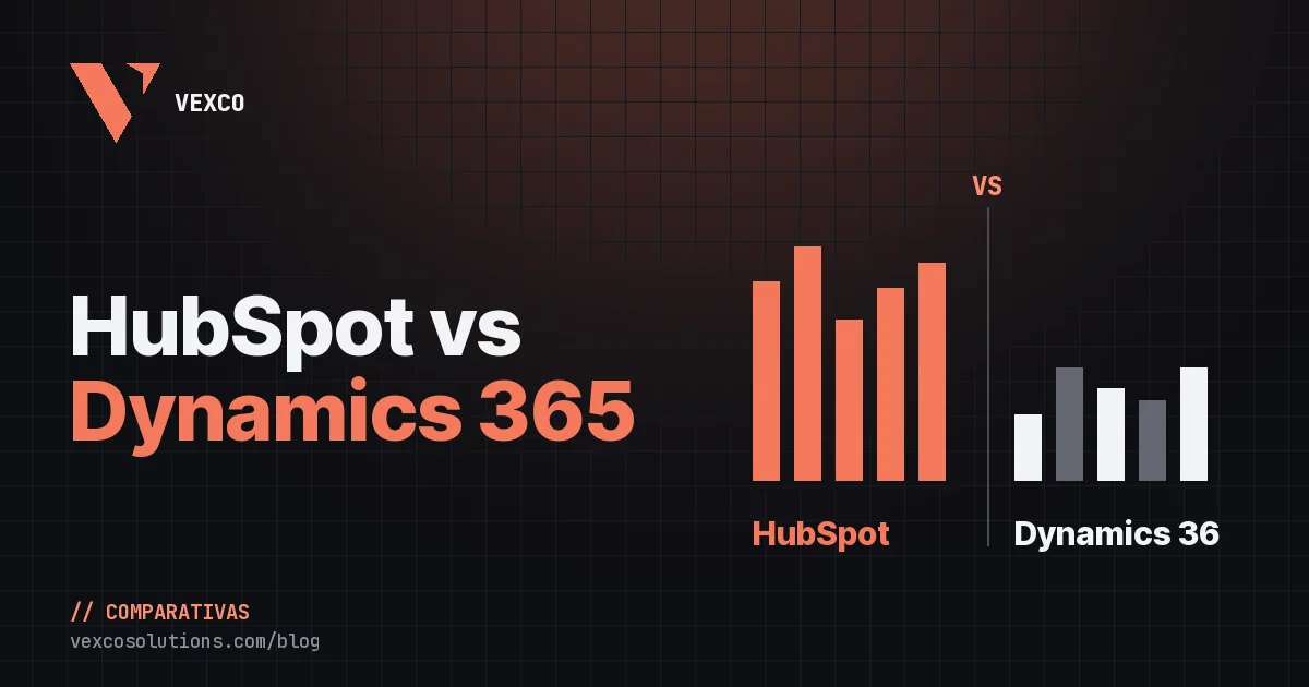 HubSpot vs Microsoft Dynamics 365: comparativa y cuál elegir