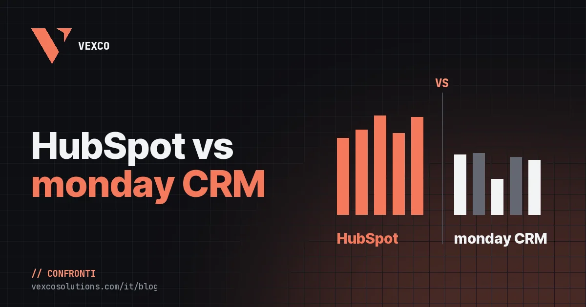 HubSpot vs monday CRM: confronto completo e quale scegliere