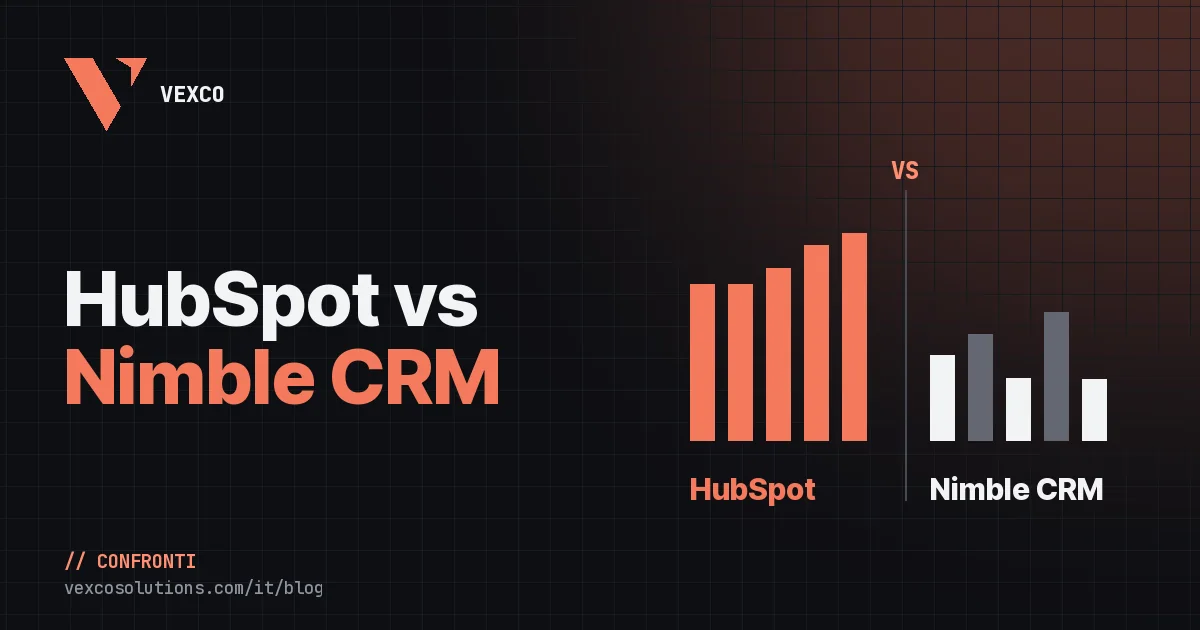HubSpot vs Nimble CRM: confronto completo e quale scegliere