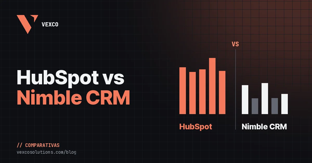 HubSpot vs Nimble CRM: comparativa completa y cuál elegir