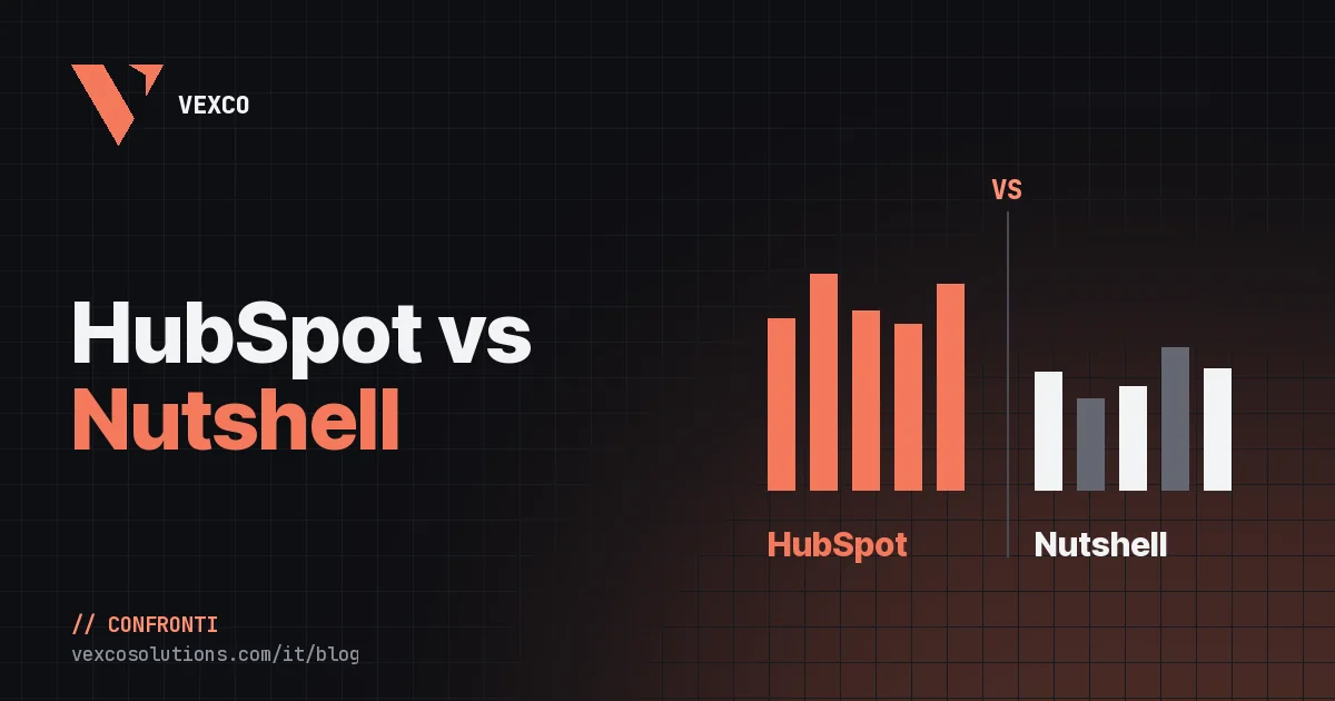 HubSpot vs Nutshell: confronto completo per PMI in crescita