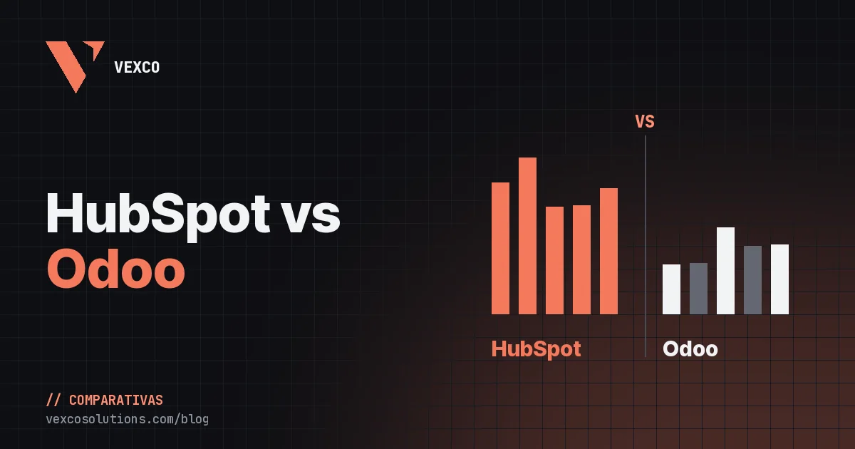 HubSpot vs Odoo: comparativa completa y cuál elegir como CRM
