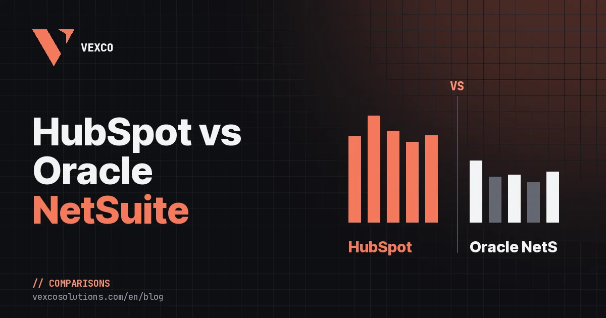 HubSpot vs Oracle NetSuite CRM: comparison and which to choose