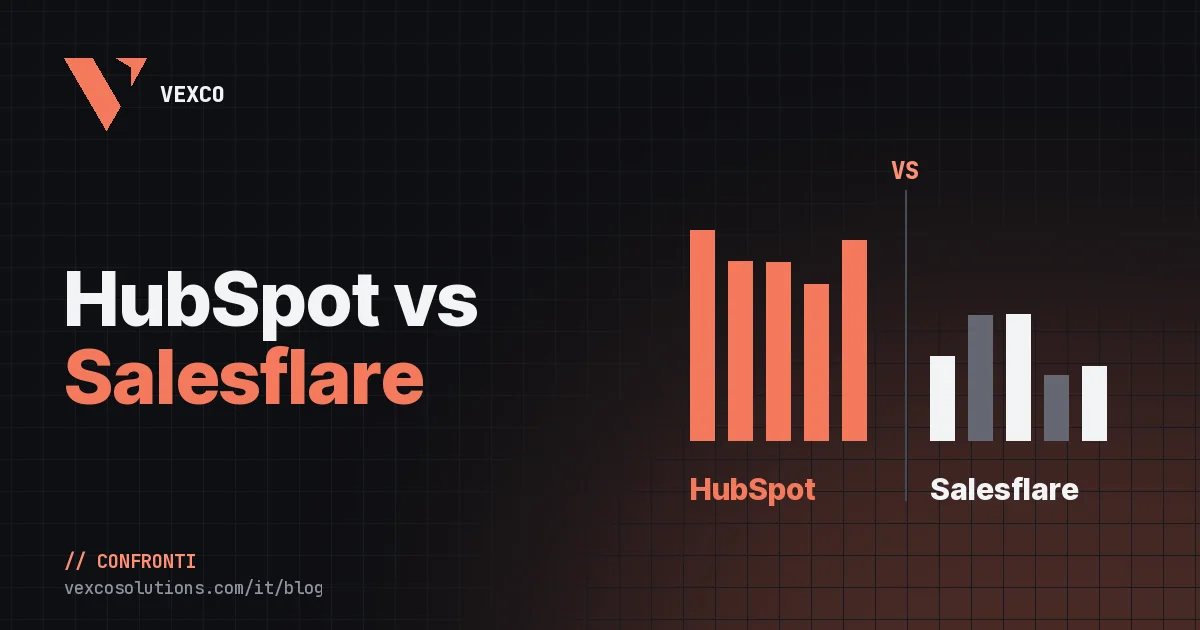 HubSpot vs Salesflare: confronto approfondito e quale scegliere