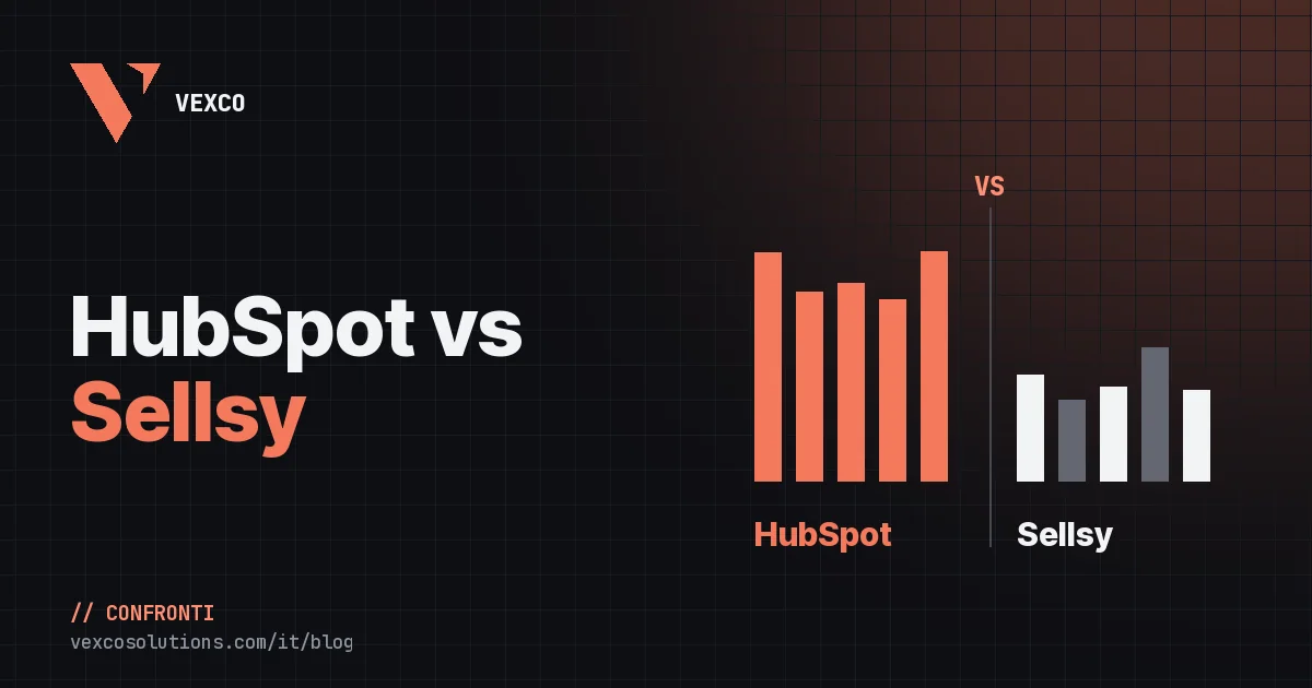 HubSpot vs Sellsy: confronto completo e quale scegliere