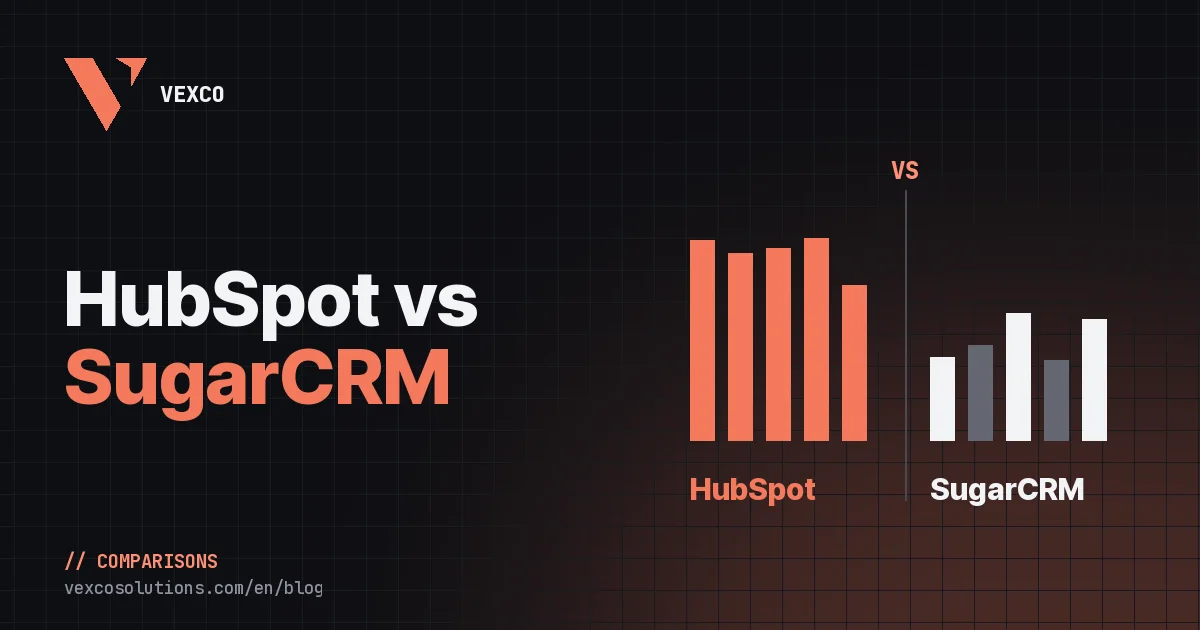HubSpot vs SugarCRM: a full comparison and which to choose