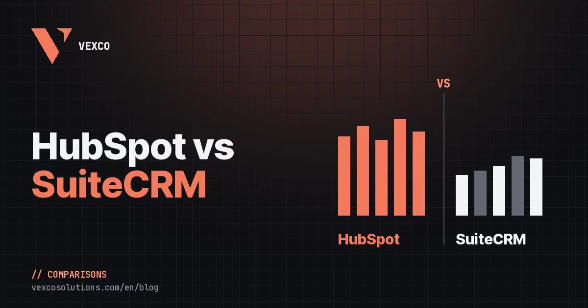 HubSpot vs SuiteCRM: open source or platform, which to choose