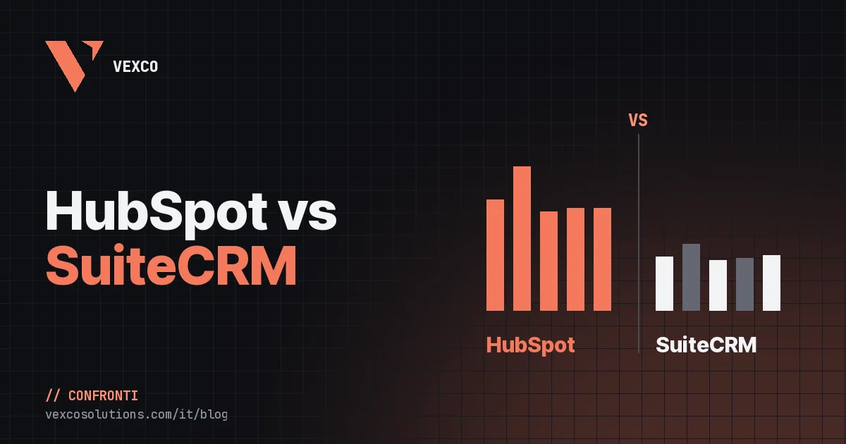 HubSpot vs SuiteCRM: open source o piattaforma, quale scegliere