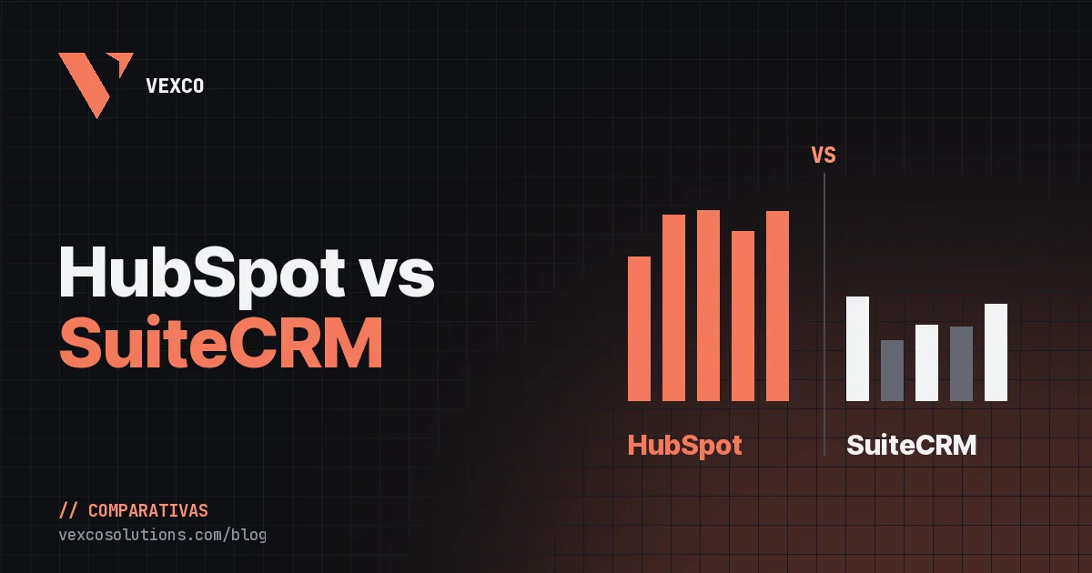 HubSpot vs SuiteCRM: open source o plataforma, cuál elegir